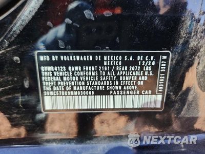Zdjęcie 12 z 12 samochodu: 2021 VOLKSWAGEN JETTA S VIN:3VWC57BU9MM030069 - miniatura