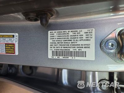 Zdjęcie 13 z 13 samochodu: 2018 HONDA CR-V EX VIN:7FARW1H56JE006355 - miniatura