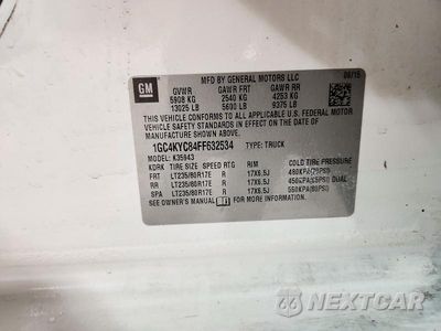 Zdjęcie 12 z 12 samochodu: 2015 CHEVROLET SILVERADO K3500 VIN:1GC4KYC84FF632534 - miniatura