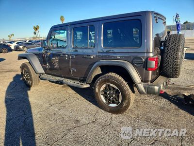 Drugie zdjęcie samochodu z przodu: 2018 JEEP WRANGLER UNLIMITED RUBICON VIN:1C4HJXFG9JW301099 - miniatura