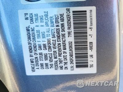 Zdjęcie 12 z 12 samochodu: 2018 HONDA CIVIC LX VIN:2HGFC4B53JH306352 - miniatura