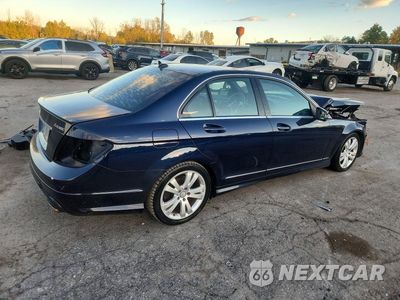 Trzecie zdjęcie samochodu z tyłu: 2012 MERCEDES-BENZ C 300 4MATIC VIN:WDDGF8BB7CR197846 - miniatura