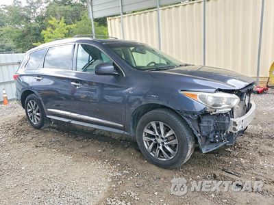 Czwarte zdjęcie samochodu z boku: 2014 INFINITI QX60 BASE VIN:5N1AL0MM9EC526329 - miniatura