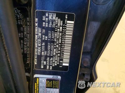 Zdjęcie 13 z 13 samochodu: 2011 HYUNDAI SANTA FE GLS VIN:5XYZGDAG4BG071012 - miniatura
