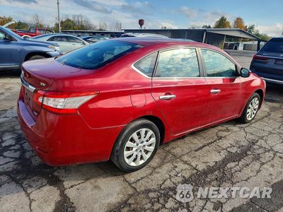 Trzecie zdjęcie samochodu z tyłu: 2013 NISSAN SENTRA S VIN:3N1AB7AP3DL700531 - miniatura