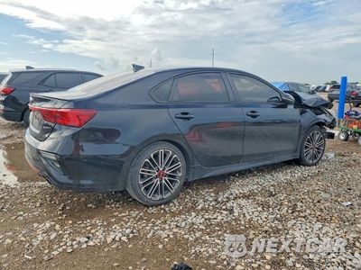 Trzecie zdjęcie samochodu z tyłu: 2021 KIA FORTE GT VIN:3KPF44AC3ME340531 - miniatura