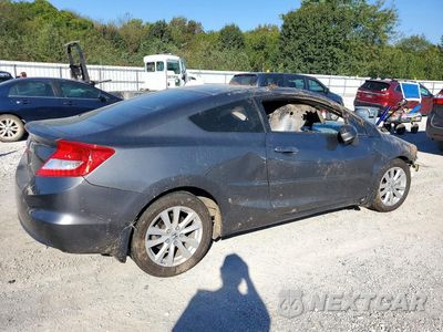 Trzecie zdjęcie samochodu z tyłu: 2012 HONDA CIVIC EX VIN:2HGFG3B82CH560100 - miniatura