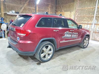 Trzecie zdjęcie samochodu z tyłu: 2013 JEEP GRAND CHEROKEE OVERLAND VIN:1C4RJFCT4DC581438 - miniatura