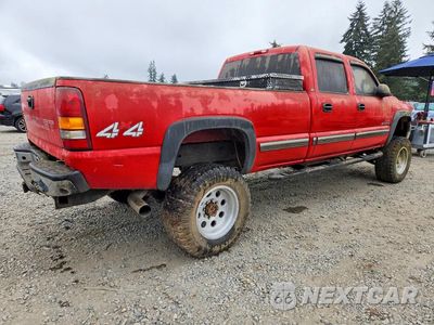 Trzecie zdjęcie samochodu z tyłu: 2001 CHEVROLET SILVERADO K2500 HEAVY DUTY VIN:1GCHK23111F185672 - miniatura
