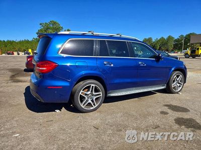 Trzecie zdjęcie samochodu z tyłu: 2018 MERCEDES-BENZ GLS 550 4MATIC VIN:4JGDF7DE3JB161491 - miniatura