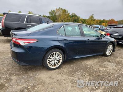 Trzecie zdjęcie samochodu z tyłu: 2019 TOYOTA CAMRY XLE VIN:4T1B11HK3KU288329 - miniatura