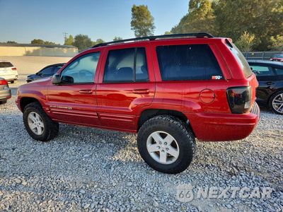 Drugie zdjęcie samochodu z przodu: 2002 JEEP GRAND CHEROKEE OVERLAND VIN:1J8GW68J82C178634 - miniatura