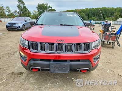 Piąte zdjęcie samochodu w środku: 2017 JEEP COMPASS TRAILHAWK VIN:3C4NJDDB9HT607082 - miniatura