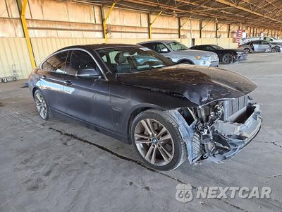 Czwarte zdjęcie samochodu z boku: 2018 BMW 440I GRAN COUPE VIN:WBA4J5C54JBF06777 - miniatura