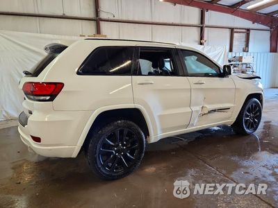 Trzecie zdjęcie samochodu z tyłu: 2021 JEEP GRAND CHEROKEE LAREDO VIN:1C4RJFAG6MC802415 - miniatura