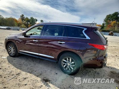 Drugie zdjęcie samochodu z przodu: 2013 INFINITI JX35 BASE VIN:5N1AL0MM8DC306341 - miniatura