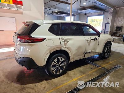 Trzecie zdjęcie samochodu z tyłu: 2021 NISSAN ROGUE SV VIN:JN8AT3BB2MW209646 - miniatura