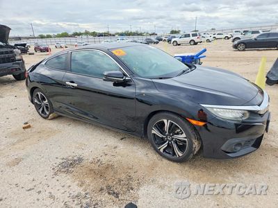 Czwarte zdjęcie samochodu z boku: 2018 HONDA CIVIC TOURING VIN:2HGFC3B90JH354825 - miniatura