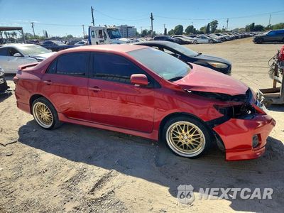 Czwarte zdjęcie samochodu z boku: 2011 TOYOTA COROLLA S VIN:2T1BU4EE6BC637766 - miniatura