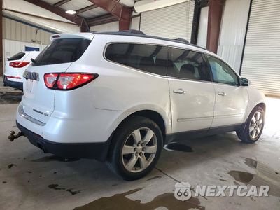 Trzecie zdjęcie samochodu z tyłu: 2016 CHEVROLET TRAVERSE LTZ VIN:1GNKVJKD7GJ184753 - miniatura