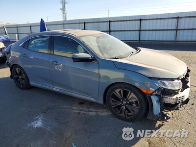 Czwarte zdjęcie samochodu z boku: 2019 HONDA CIVIC EX VIN:SHHFK7H64KU407697 - miniatura