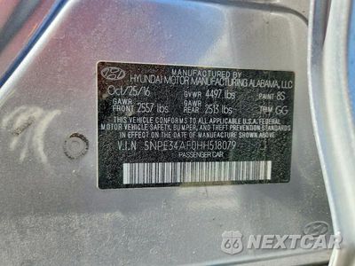 Zdjęcie 12 z 12 samochodu: 2017 HYUNDAI SONATA SPORT VIN:5NPE34AF0HH518079 - miniatura