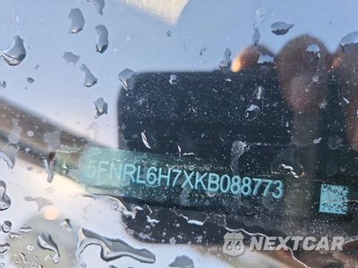 Zdjęcie 13 z 13 samochodu: 2019 HONDA ODYSSEY EXL VIN:5FNRL6H7XKB088773 - miniatura