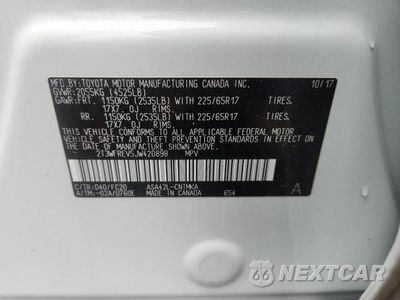 Zdjęcie 13 z 13 samochodu: 2018 TOYOTA RAV4 XLE VIN:2T3WFREV5JW420898 - miniatura