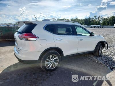 Trzecie zdjęcie samochodu z tyłu: 2014 NISSAN ROGUE SL VIN:5N1AT2MV3EC860540 - miniatura