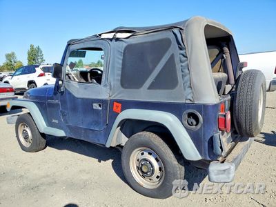 Drugie zdjęcie samochodu z przodu: 1999 JEEP WRANGLER VIN:1J4FY29P7XP447158 - miniatura