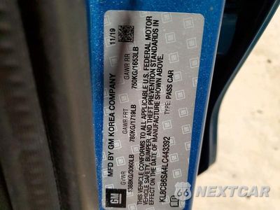 Zdjęcie 12 z 12 samochodu: 2020 CHEVROLET SPARK LS VIN:KL8CB6SA4LC443392 - miniatura
