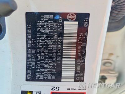 Zdjęcie 13 z 13 samochodu: 2022 TOYOTA CAMRY SE VIN:4T1G11AK7NU645614 - miniatura