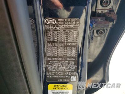 Zdjęcie 13 z 13 samochodu: 2020 LAND ROVER DISCOVERY SPORT S R-DYNAMIC VIN:SALCT2FX0LH842159 - miniatura
