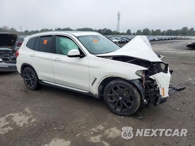 Czwarte zdjęcie samochodu z boku: 2019 BMW X3 XDRIVE30I VIN:5UXTR9C56KLP92718 - miniatura