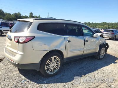 Trzecie zdjęcie samochodu z tyłu: 2014 CHEVROLET TRAVERSE LT VIN:1GNKRGKD1EJ313283 - miniatura