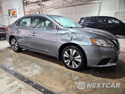 Czwarte zdjęcie samochodu z boku: 2019 NISSAN SENTRA SV VIN:3N1AB7AP5KY344793 - miniatura