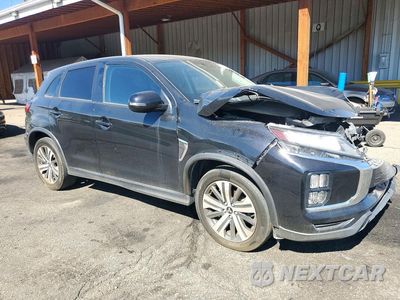 Czwarte zdjęcie samochodu z boku: 2021 MITSUBISHI OUTLANDER SPORT ES VIN:JA4ARUAU2MU023775 - miniatura
