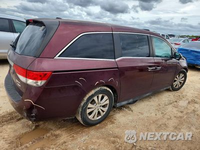 Trzecie zdjęcie samochodu z tyłu: 2014 HONDA ODYSSEY EXL VIN:5FNRL5H64EB139481 - miniatura