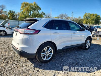 Trzecie zdjęcie samochodu z tyłu: 2018 FORD EDGE SEL VIN:2FMPK4J99JBB03846 - miniatura