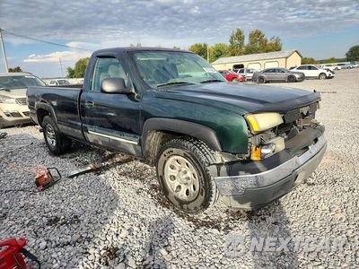 Czwarte zdjęcie samochodu z boku: 2005 CHEVROLET SILVERADO C1500 VIN:1GCEC14T95Z206363 - miniatura