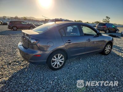 Trzecie zdjęcie samochodu z tyłu: 2008 MAZDA 3 I VIN:JM1BK12GX81867186 - miniatura