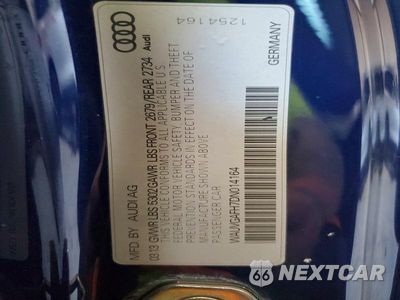 Zdjęcie 12 z 12 samochodu: 2013 AUDI S5 PRESTIGE VIN:WAUVGAFH7DN014164 - miniatura