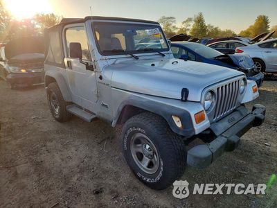 Czwarte zdjęcie samochodu z boku: 2002 JEEP WRANGLER / TJ X VIN:1J4FA39S72P742669 - miniatura