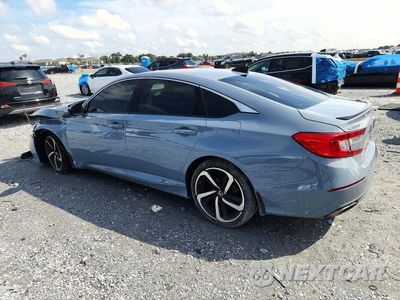 Drugie zdjęcie samochodu z przodu: 2022 HONDA ACCORD SPORT VIN:1HGCV1F37NA112738 - miniatura