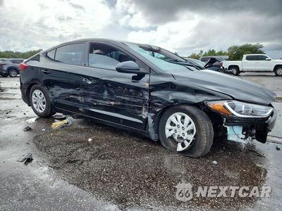 Czwarte zdjęcie samochodu z boku: 2018 HYUNDAI ELANTRA SE VIN:5NPD74LF9JH281921 - miniatura