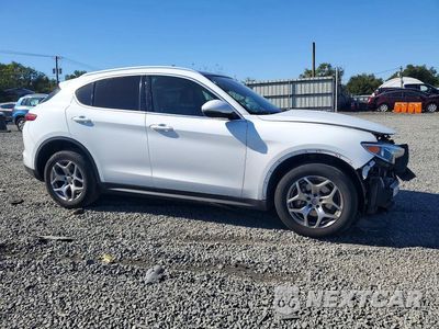 Czwarte zdjęcie samochodu z boku: 2019 ALFA ROMEO STELVIO VIN:ZASPAKAN0K7C40362 - miniatura