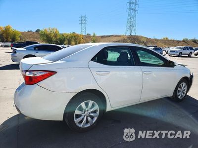 Trzecie zdjęcie samochodu z tyłu: 2016 TOYOTA COROLLA LE VIN:5YFBURHE7GP370427 - miniatura