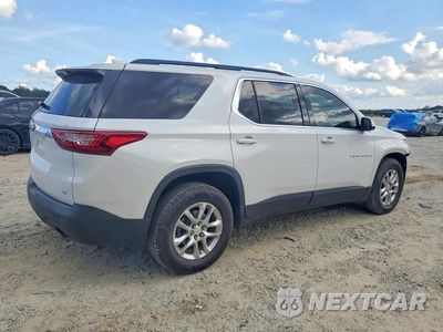Trzecie zdjęcie samochodu z tyłu: 2019 CHEVROLET TRAVERSE LT VIN:1GNERGKWXKJ234916 - miniatura