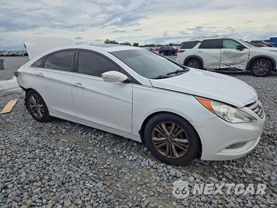 Czwarte zdjęcie samochodu z boku: 2013 HYUNDAI SONATA LIMITED VIN:5NPEC4AC9DH800429 - miniatura
