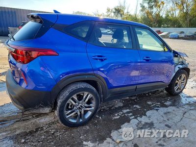 Trzecie zdjęcie samochodu z tyłu: 2022 KIA SELTOS LX VIN:KNDEPCAA8N7288665 - miniatura